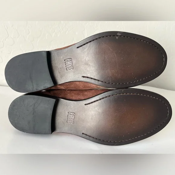 Frye Carly leather chukka boots 7.5 NEW - Picture 9 of 11